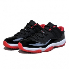 (Women) Authentic Air Jordan 11 Bred Low