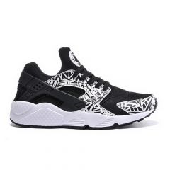 Nike Air Huarache Men Black And White Color