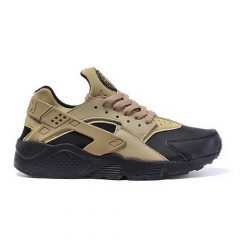 Nike Air Huarache Men Beige Black