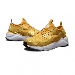 Nike Air Huarache Woven Gold White Men