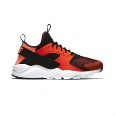 Air Huarache Run Ultra Breathe Black Orange White Men