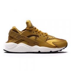 Nike Air Huarache Run Bronzine White Bronze Gold