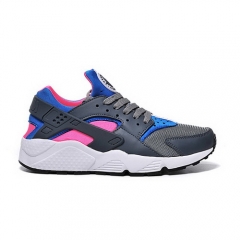 Nike Air Huarache Grey Dark Blue Pink Men