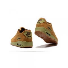 Nike Air Max 90 Pig Nubuck Suede Brown Green Men