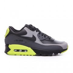 Authentic Nike Air Max 90 Black Gray Yellow