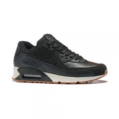 Nike Air Max 90 Black Suede White Men