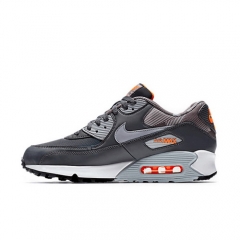 Authentic Nike Air Max 90 Black White Orange