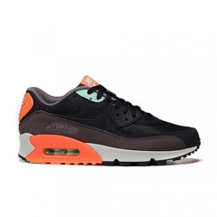 Authentic Nike Air Max 90 Black White Orange