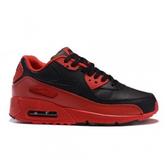 Nike Air Max 90 Leather Black Red