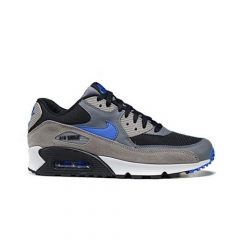 Authentic Nike Air Max 90 Black Gray Blue