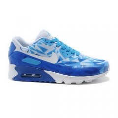 Nike Air Max 90 Hyperfuse PRM 2014 25 Anniversary Shoes Blue