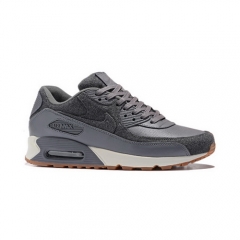 Nike Air Max 90 Grey Suede Grey White Men