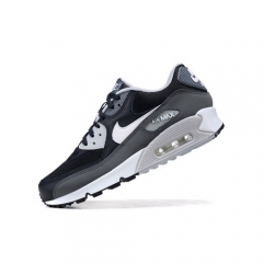 Authentic Nike Air Max 90 Black Light Grey White