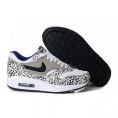 Nike Air Max 87 Mens White Grey Leopard Shoes