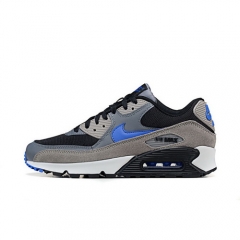 Authentic Nike Air Max 90 Black Gray Blue