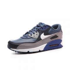 Authentic Nike Air Max 90 Black White Navy Blue