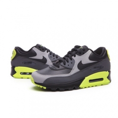 Authentic Nike Air Max 90 Black Gray Yellow