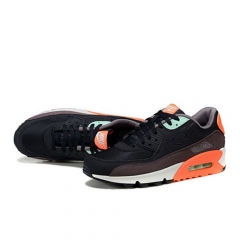 Authentic Nike Air Max 90 Black White Orange