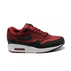 Fashion Style Homme Nike Air Max 87 Dark Red Black