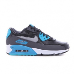 Authentic Nike Air Max 90 Black Gray White Blue