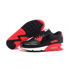 Authentic Nike Air Max 90 Black White Red