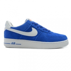 Nike Air Force One Low Shoes Blue White