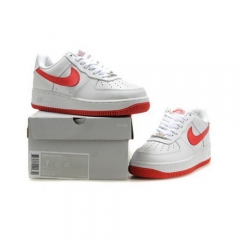 Nike Air Force 1 Low White University Red