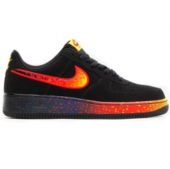 Nike Air Force 1 Low Black Fire Purple