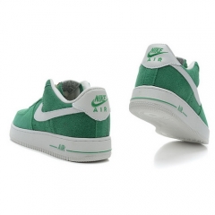 Fashion Nike Air Force First 1st I Unisex Green White Running Shoes