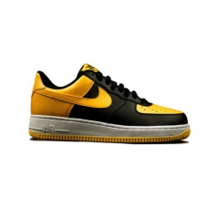 Nike Force 1 Low Retro Black Yellow Men