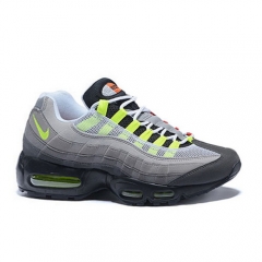 Nike Air Max 95 Running Men Black Volt Safety Orange