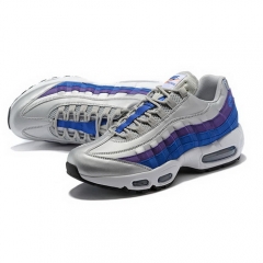 Nike Air Max 95 White Blue Purple Men