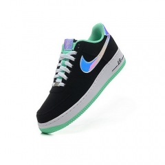 Nike Air Force 1 Low Black Green Glow