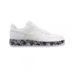 Nike Force 1 Low White Black White Flower Men