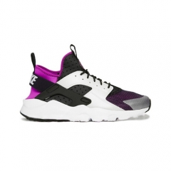 (Women) Air Huarache Run Ultra Breathe Black Purple Grey