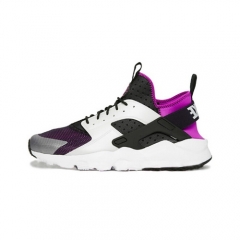 (Women) Air Huarache Run Ultra Breathe Black Purple Grey