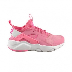 (Women) Nike Air Huarache Flyknit Pink White