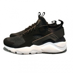 (Women) Nike Air Huarache Flyknit Black White