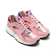 (Women) Nike Air Huarache Print Pink Floral Shoes