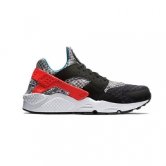 (Women) Nike Air Huarache Black Grey Orange