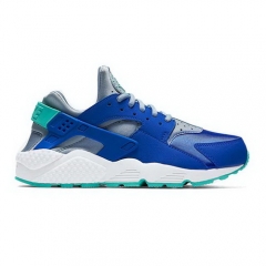 (Women) Nike Air Huarache Blue Green Grey