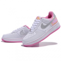 (Women) Nike Air Force 1 Low Femme Blanc Pearl Rose Blanc Flower