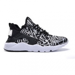 (Women) Nike Air Huarache Run Ultra KJCRD Black White