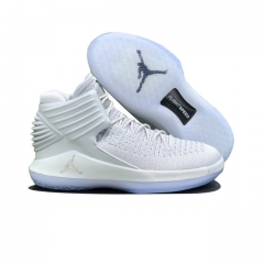 Authentic Air Jordan 32 Sliver Grey Men