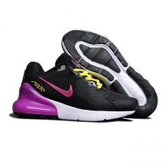 (Women) Nike Air Max 270 Black Purple