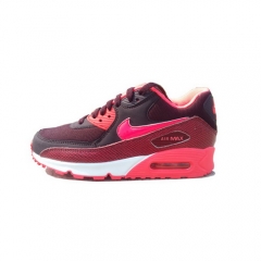 (Women) Authentic Nike Air Max 90 Deep Burgundy Hyper Punch