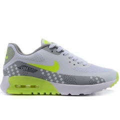 (Women) Nike Air Max 90 Ultra BR GreenYellow DarkGray White