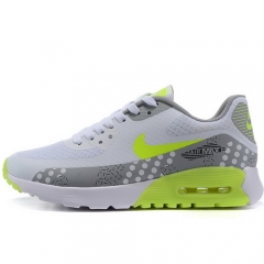 (Women) Nike Air Max 90 Ultra BR GreenYellow DarkGray White