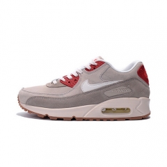 (Women) Nike Air Max 90 Khaki Red