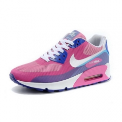 (Women) Nike Air Max 90 Hyp Blue White Pink